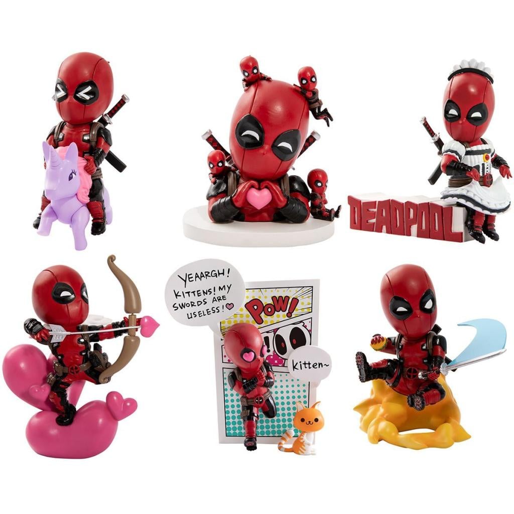 DEADPOOL - Classic Series - Assortiment 6 Figurines 8cm