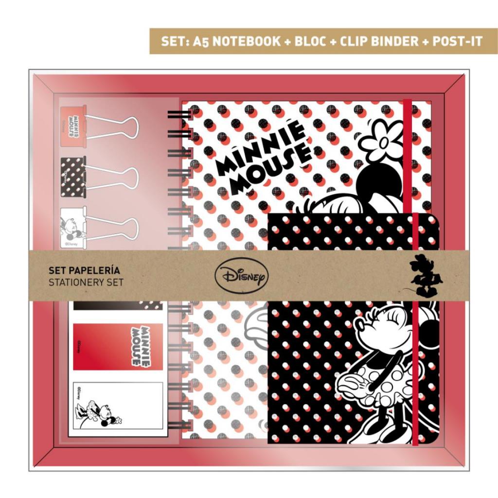 DISNEY - Ensemble papeterie - Minnie