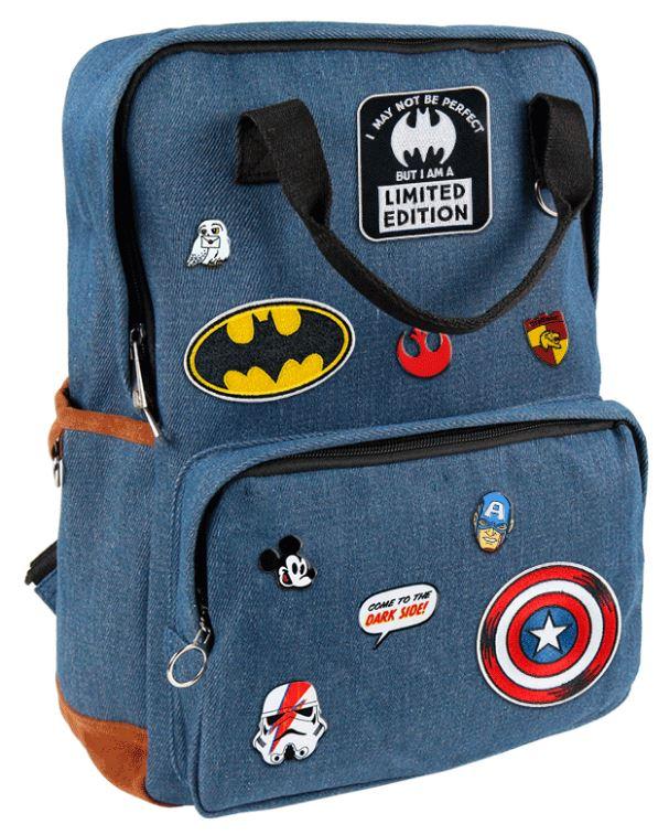 Sac à dos personnalisable en denim - Modèle A