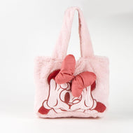 MINNIE - Sac Shopping Peluche - 37x30x8cm