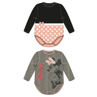 DISNEY - Pack de 2 bodies Minnie - (9 mois)