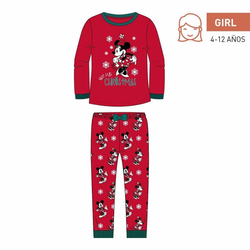 DISNEY - Mickey - Pyjama fille en jersey - (10 ans)