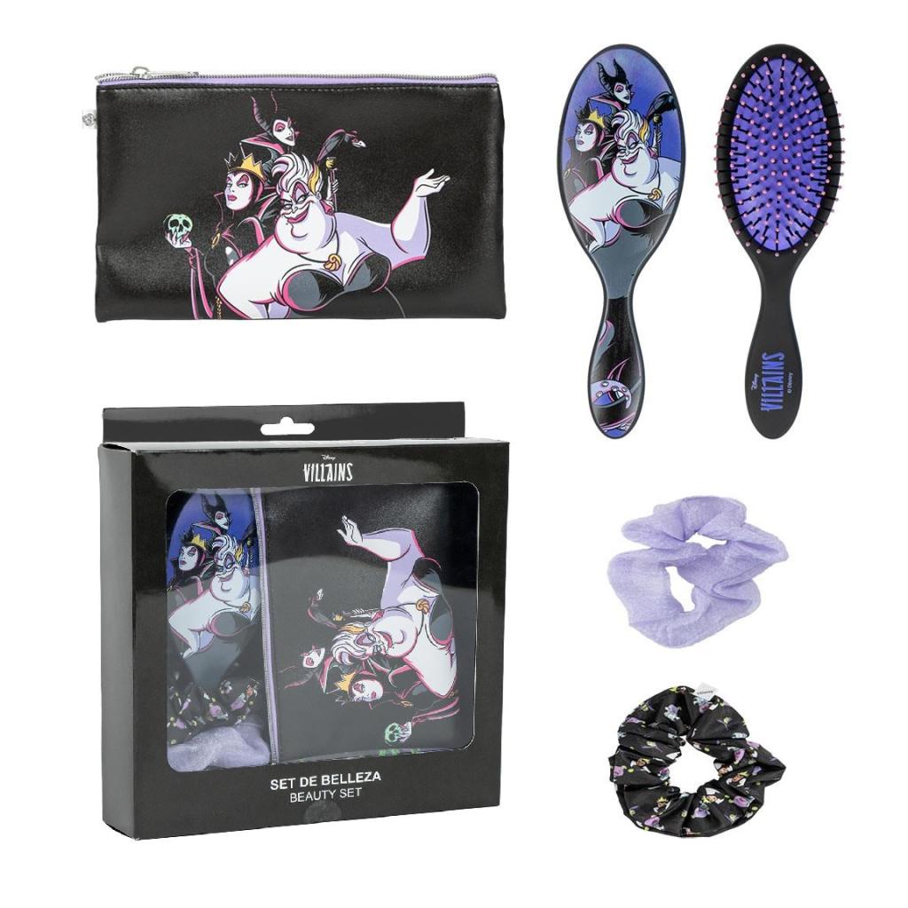 DISNEY VILAINS - Set de Beauté 4pc.