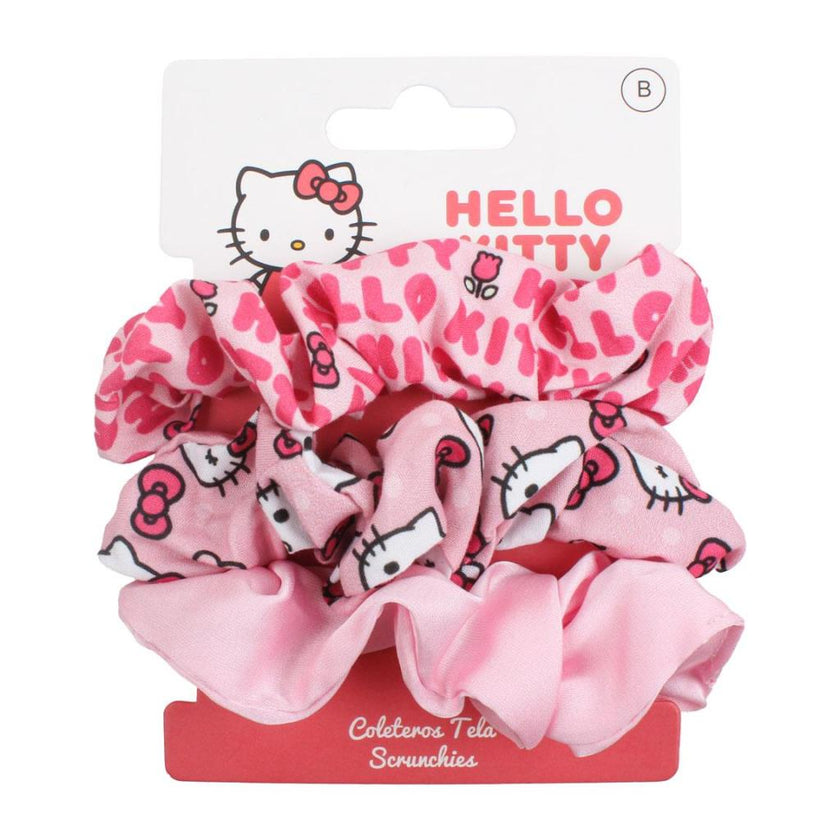 HELLO KITTY - Accessoires Cheveux "Chouchou" 3x