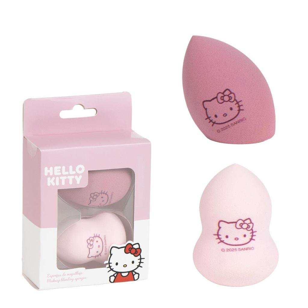 HELLO KITTY - 2 Eponges Blending pour Maquillage