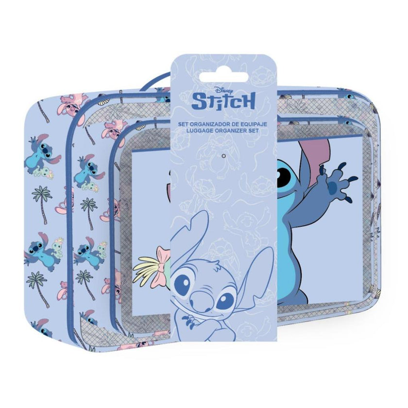STITCH - Set de Trousses de Voyage 3in1
