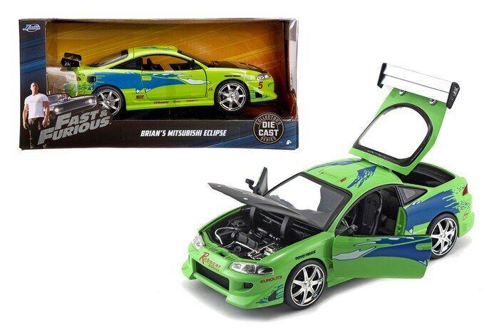 FAST & FURIOUS - 1995 Mitsubishi Eclipse 1:24