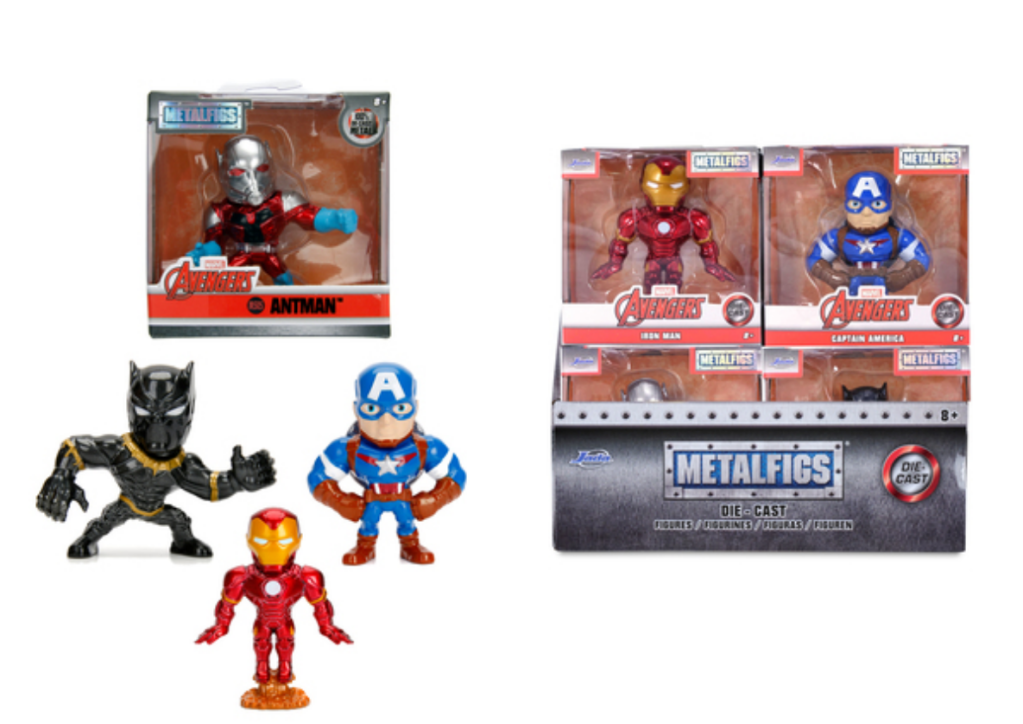 AVENGERS - Display de Figurines 6,5cm - 4 Modèles - 12pc