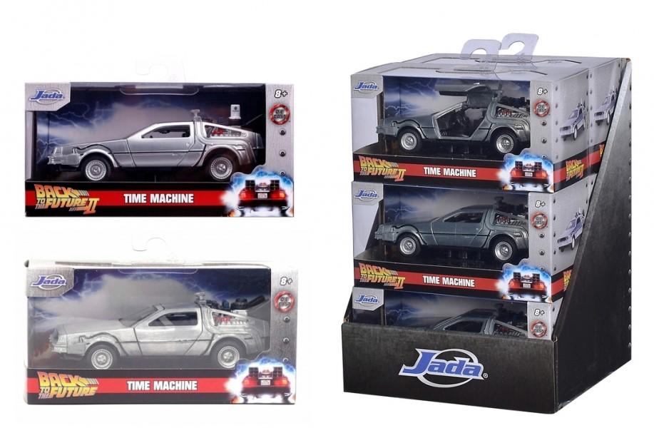 BACK TO THE FUTURE - Time Machine - 1:32 Assortiment 6 pcs (3+3)