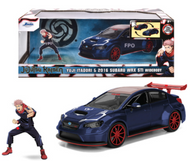 JUJUTSU KAISEN - Yuji Itadori & 2016 Subaru WRX STI Widebody - 1:24