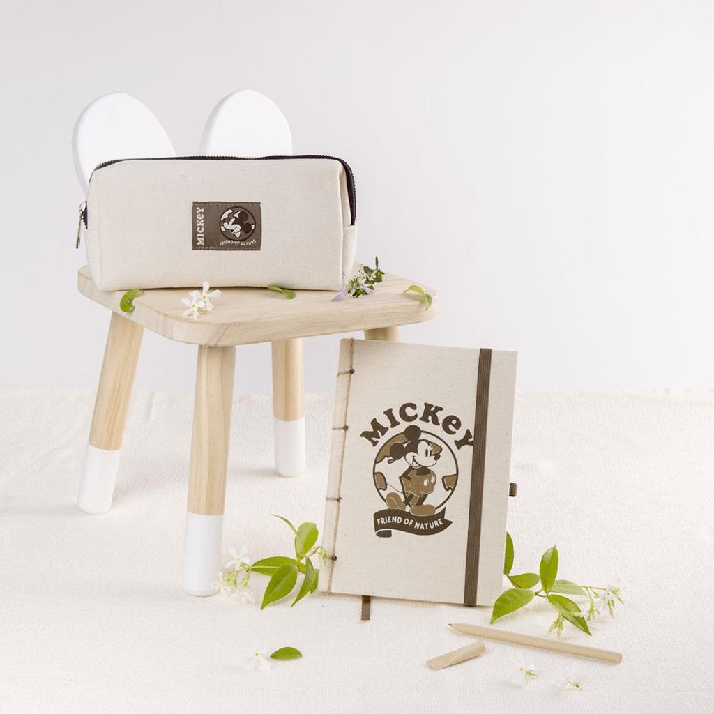 DISNEY - MICKEY - Notebook + Plumier + Stylo-Bille - Giftbox