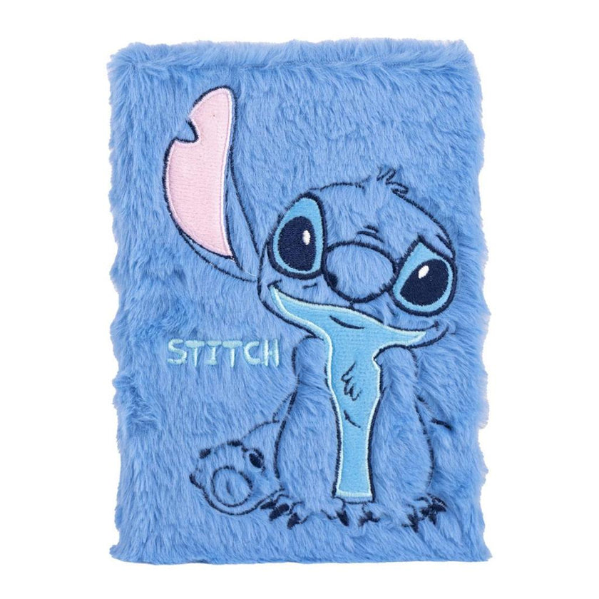 STITCH - Notebook Premium Fourrure - Format A5