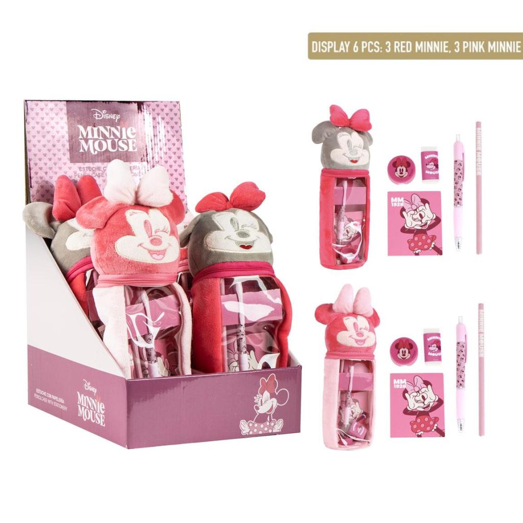MINNIE - Display de 6 Sets de Papeterie 6pc