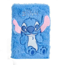 STITCH - Smiley - Notebook Premium Fourrure - Format A5