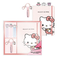 HELLO KITTY - Set de Papeterie - Notebook A5 + Marque-Pages