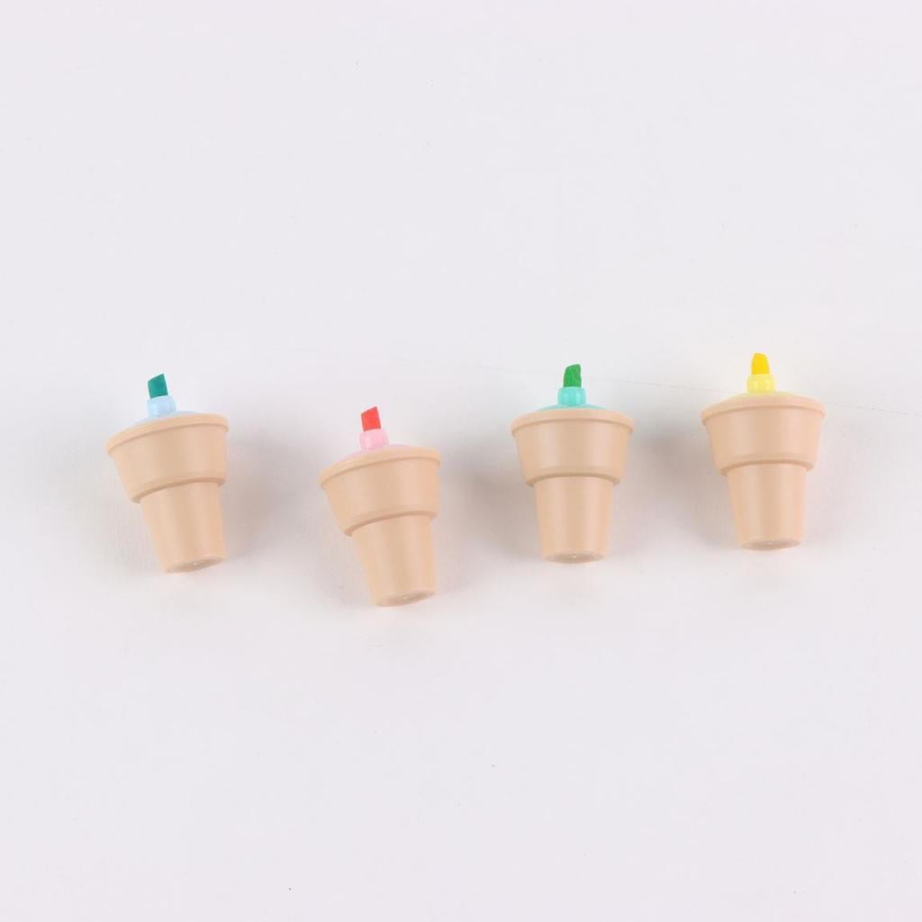 STITCH - Pack de 4 mini Surligneurs "food"