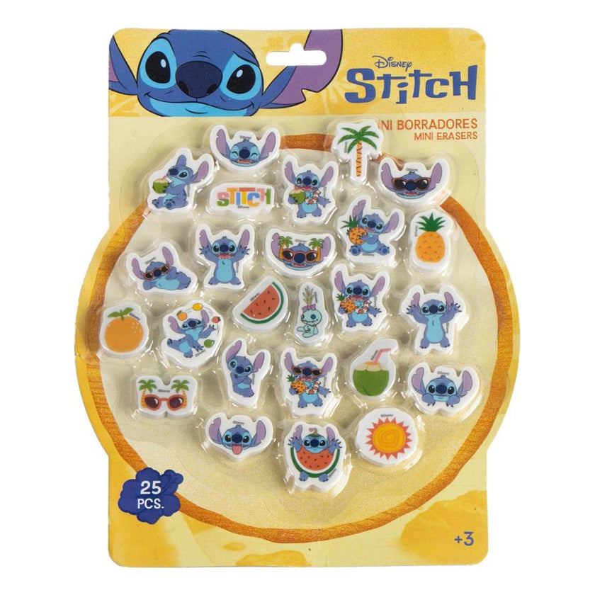 STITCH - Summer - Pack de 25 Gommes