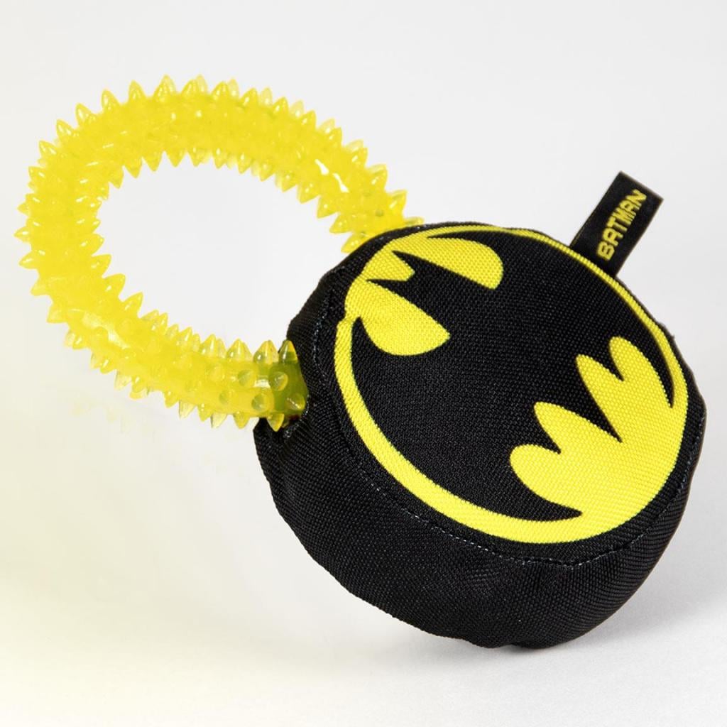 BATMAN - Jouet - Anneau de Dentition pour Chien