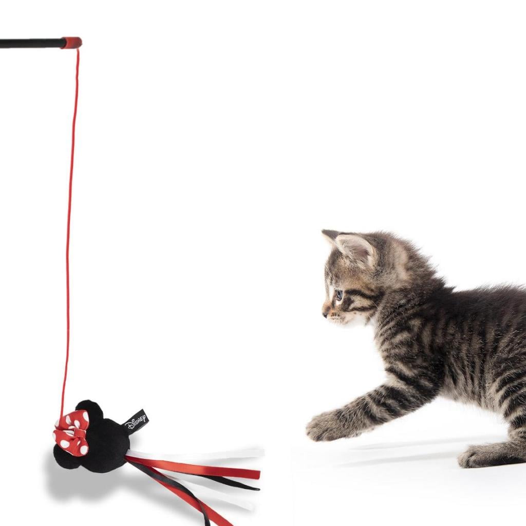MINNIE - Jouet - Canne à Pêche pour Chat