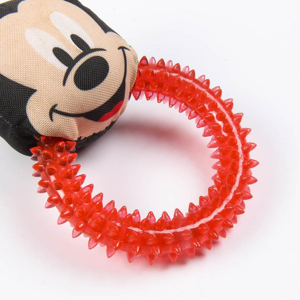 MICKEY - Jouet - Anneau de Dentition pour Chien