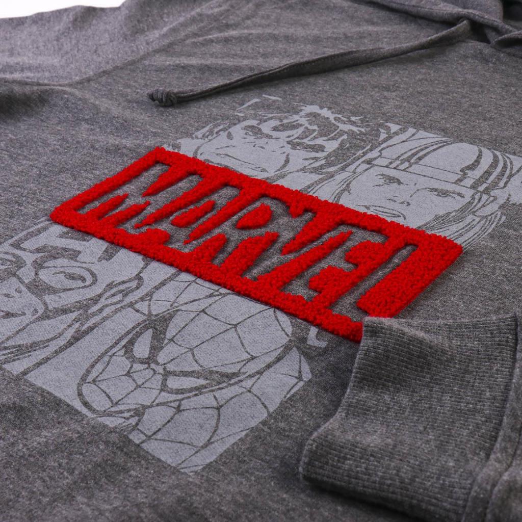 MARVEL - Logo - Sweat à Capuche Coton (L)