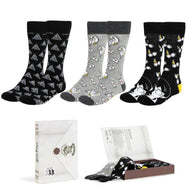 HARRY POTTER - Pack de 3 Paires de Chaussettes (Taille 38-45)