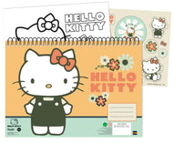 HELLO KITTY - Cahier de Dessin 40p. + Stickers