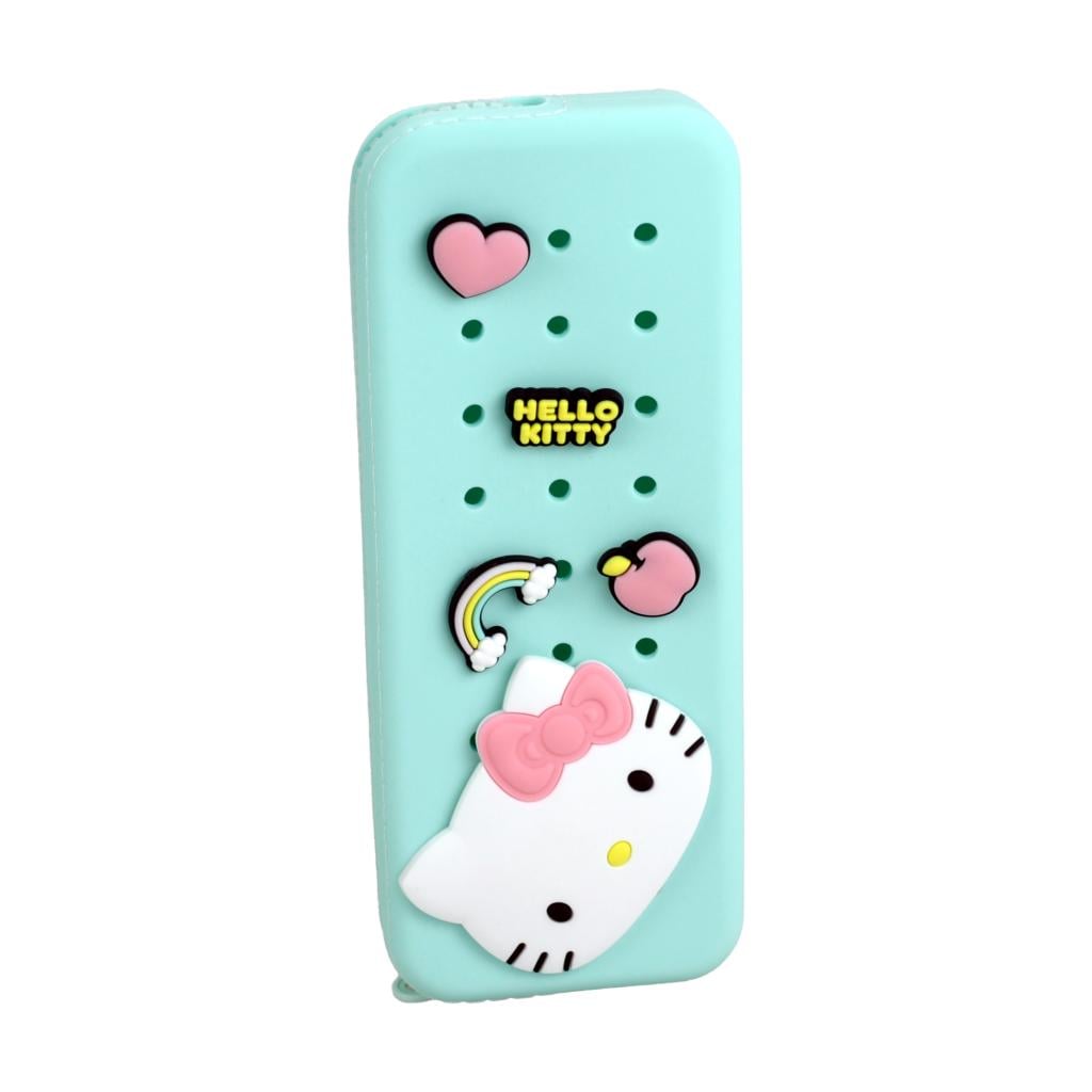 HELLO KITTY - Trousse à Crayons en Silicone avec Pins