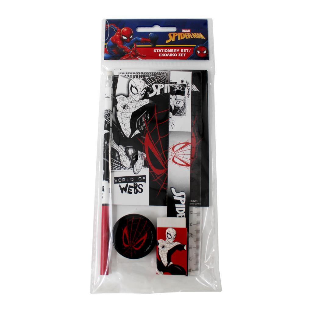 SPIDER-MAN - Set de Papeterie - 5pc.