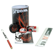 SPIDER-MAN - Set de Papeteire + Pot à Crayon - 7pc.