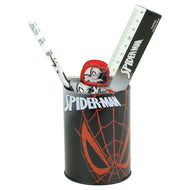 SPIDER-MAN - Set de Papeteire + Pot à Crayon - 7pc.