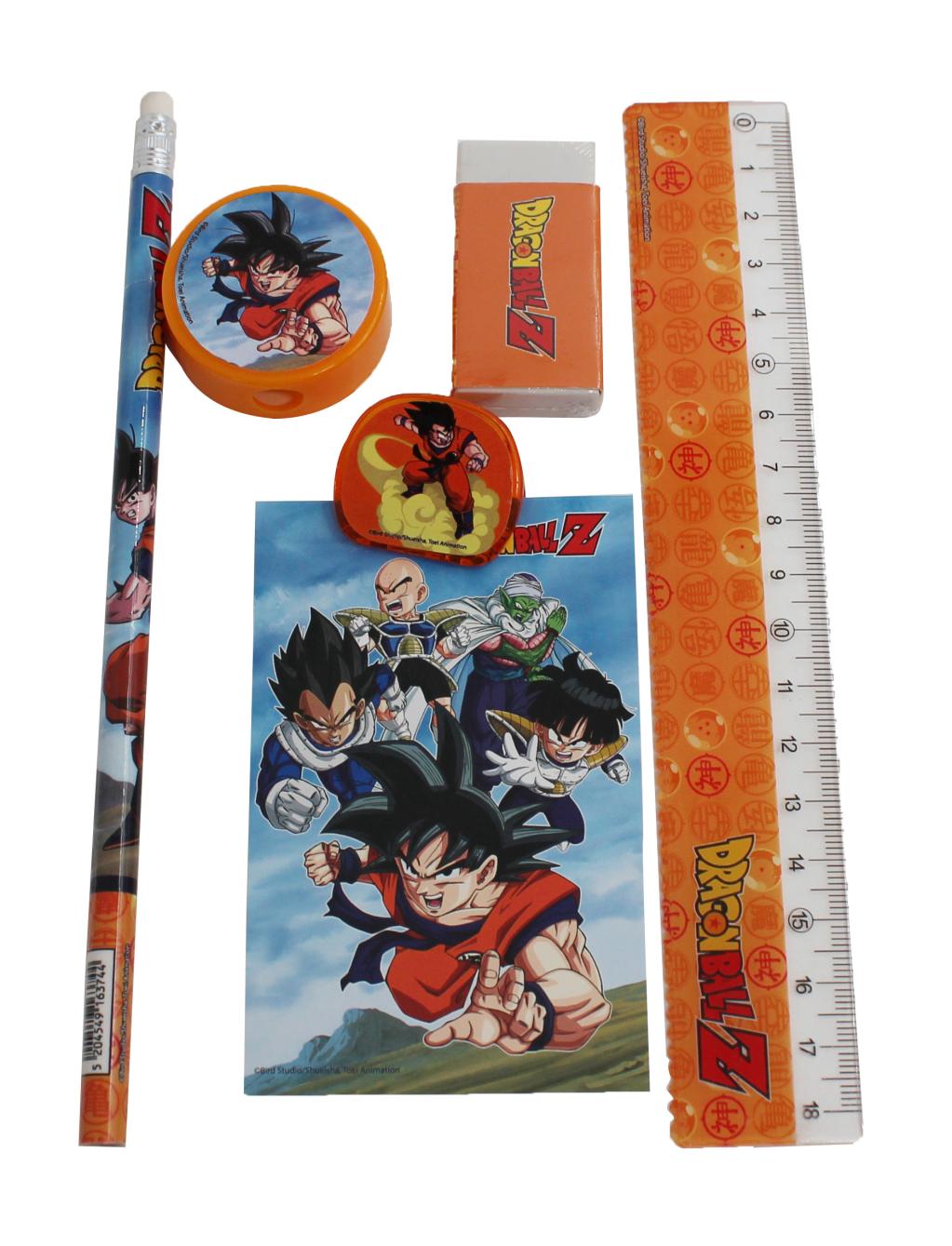 DRAGON BALL Z - Set de Papeterie + Pot à Crayon - 7pc.
