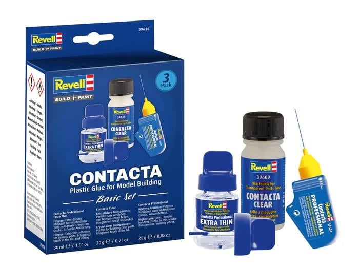 REVELL - Colle Contacta Basic Set - Model-Set Plus