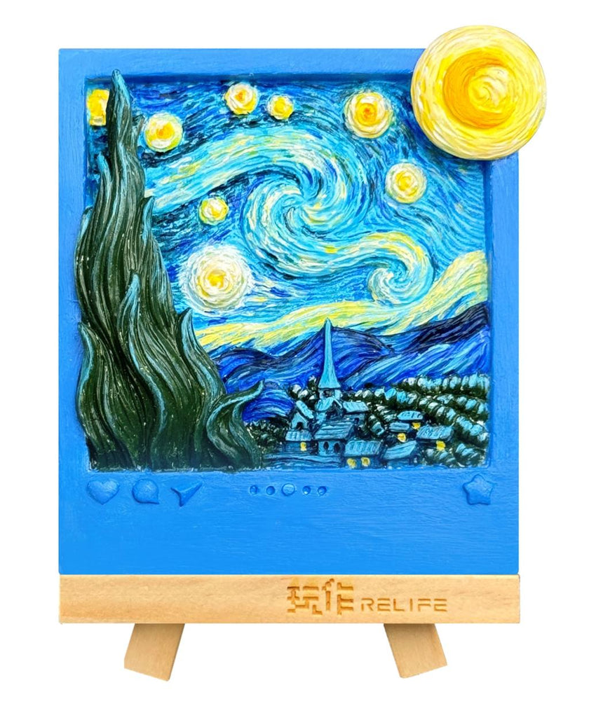 MAGNET DIY - Nuit Etoilée - Aimant à peindre en 3D DIY