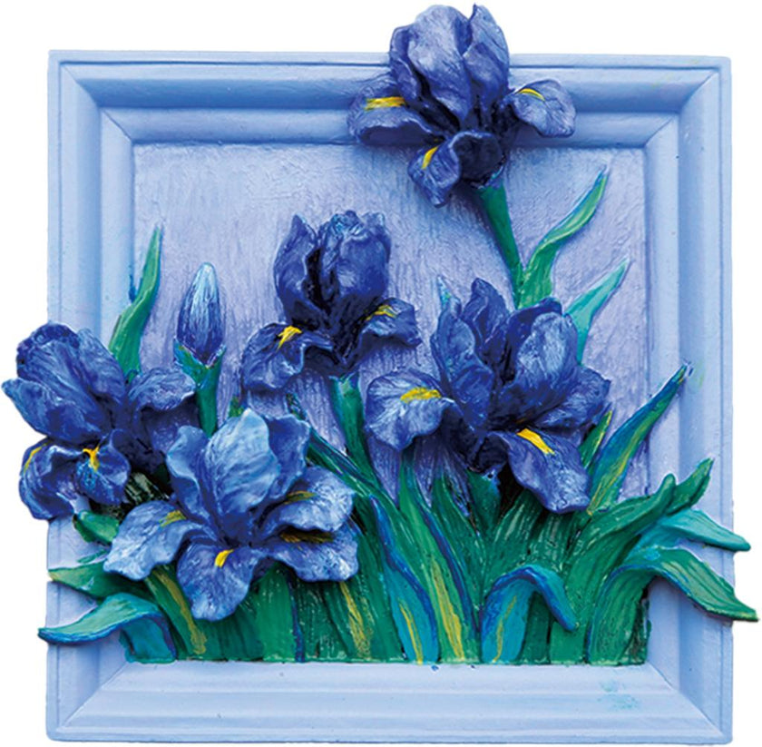 MAGNET DIY - Iras Lilas - Aimant à peindre en 3D DIY