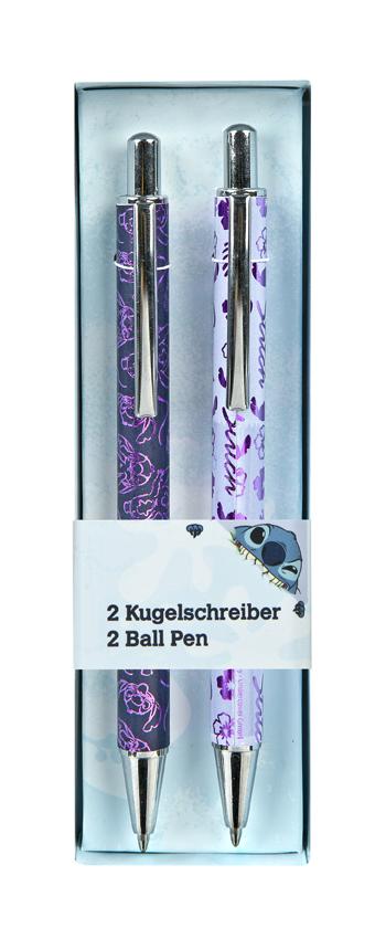 STITCH - Watercolor - Gift Box de 2 Stylos-Bille