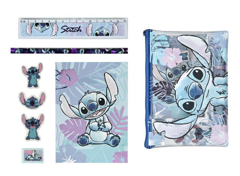 STITCH - Watercolor - Set de Papeterie - 7pc.