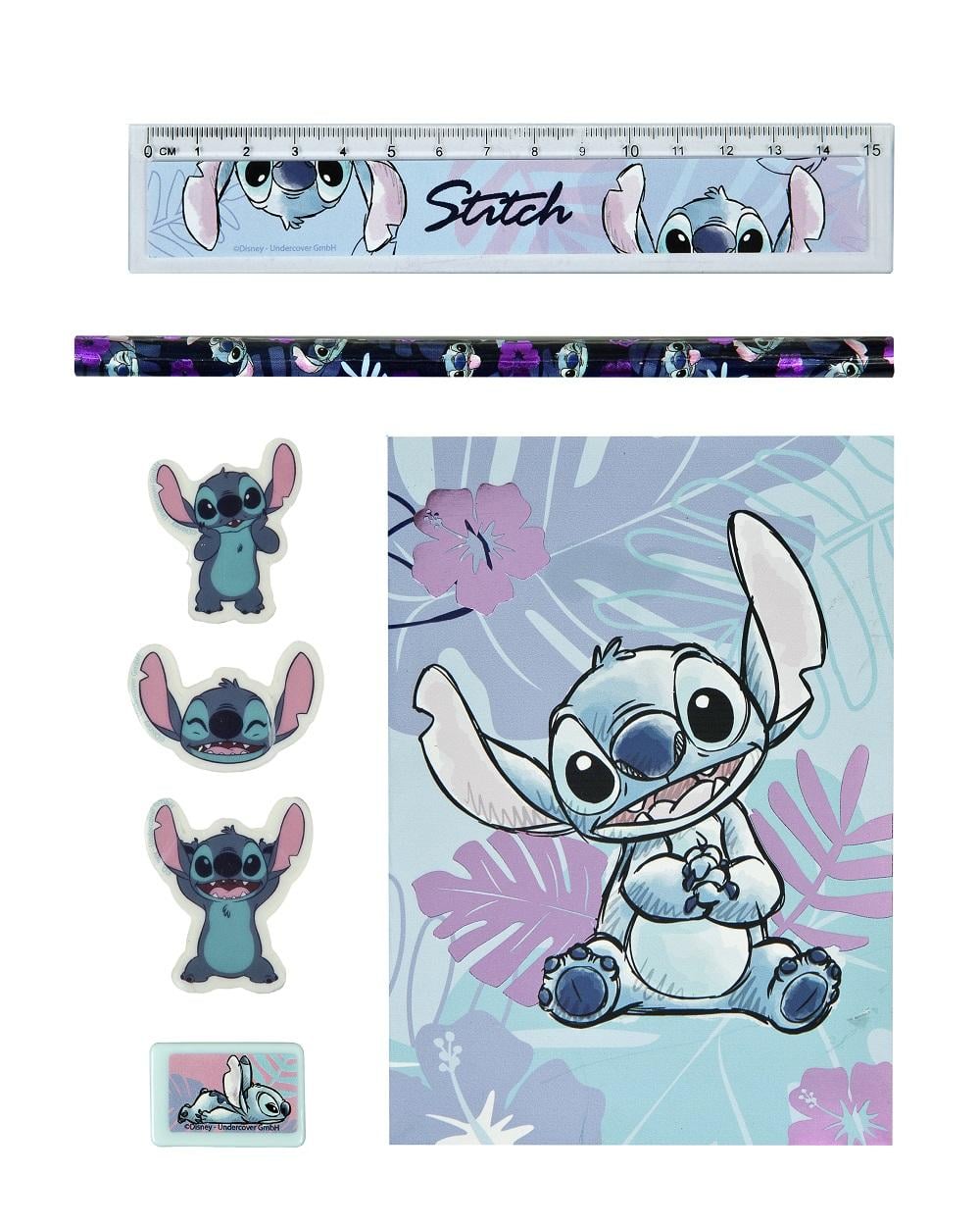 STITCH - Watercolor - Set de Papeterie - 7pc.
