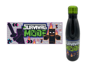 MINECRAFT - Survival Mode - Bouteille en Acier Inoxydable 780ml