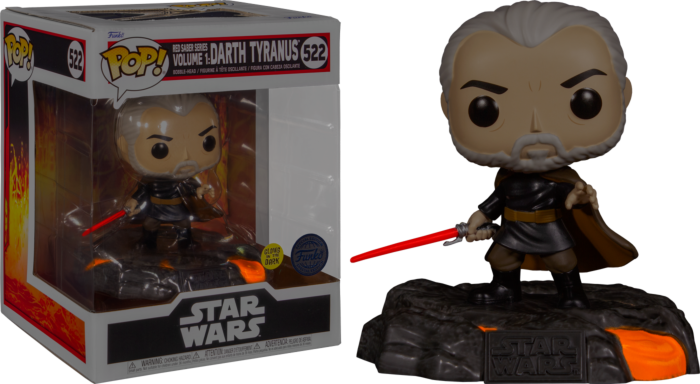STAR WARS - POP DELUXE N° 522 - RSSv1 - Darth Tyranus (GW)