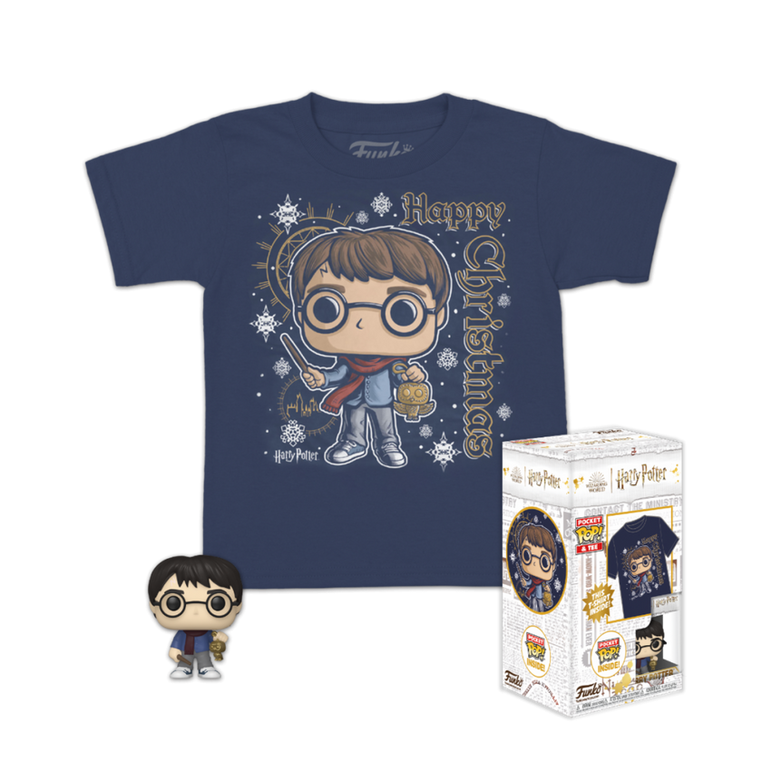 HARRY POOTER - Mini POP N° xx - Holliday Harry + T-shirt (S)