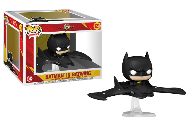 FLASH MOVIE - POP Ride Super DLX N° 121 - Batman dans la Batwing