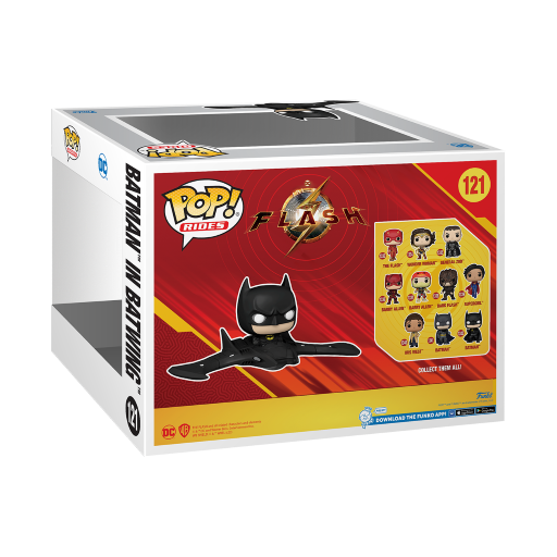 FLASH MOVIE - POP Ride Super DLX N° 121 - Batman dans la Batwing