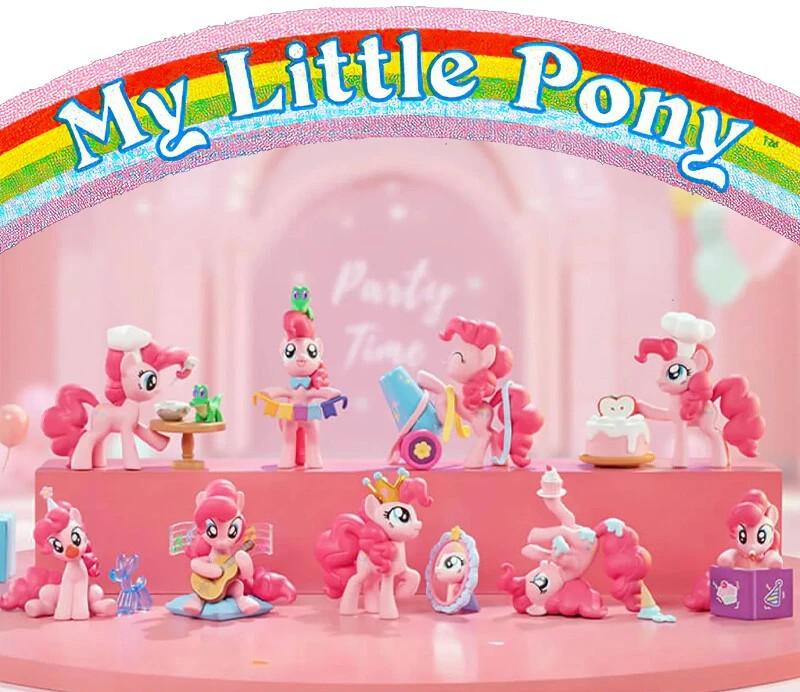 MY LITTLE PONY - Party Moment - Blind Box Set 8 Figurine 10cm
