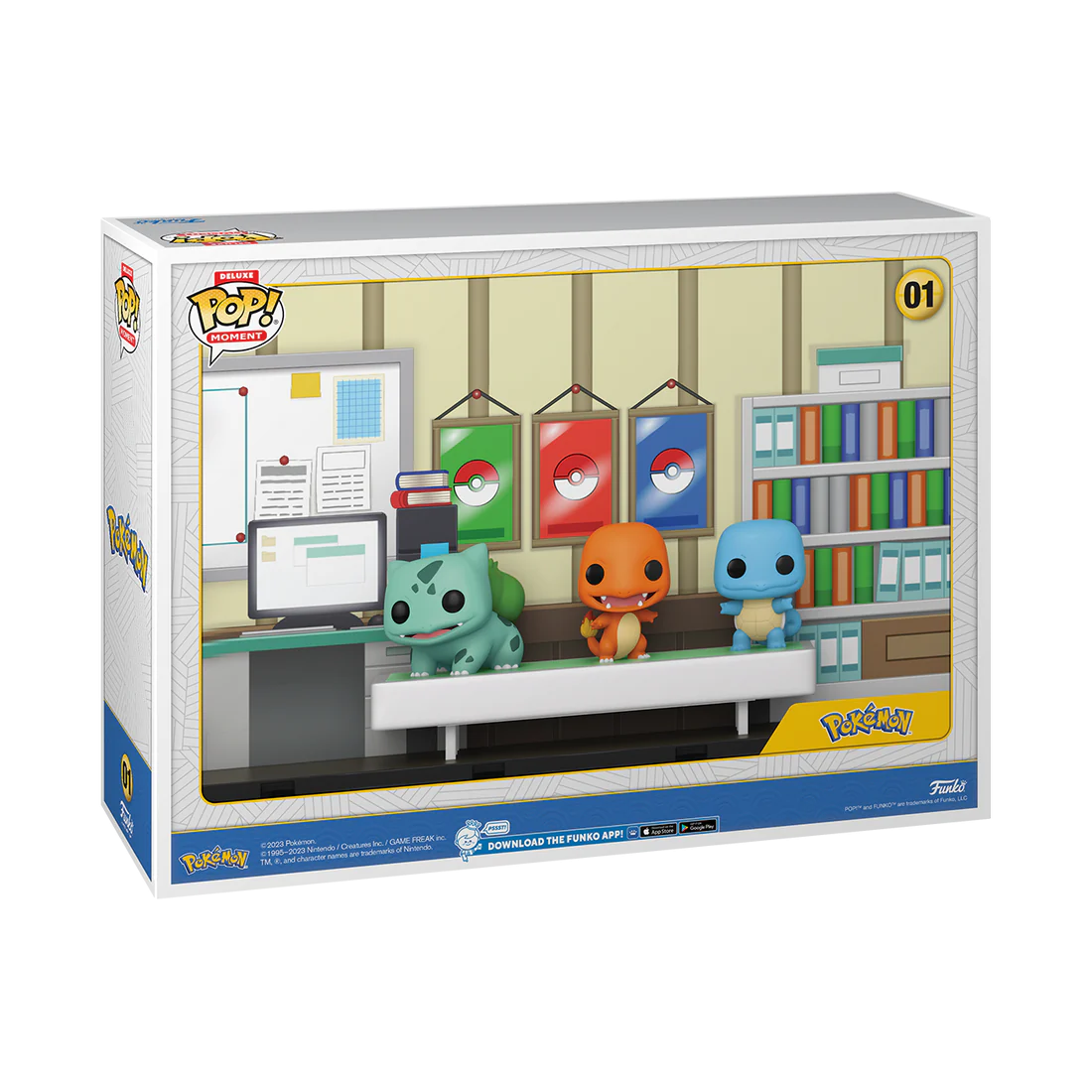 POKEMON - POP MOMENTS Deluxe N°01 - Pokemon Starters 1996
