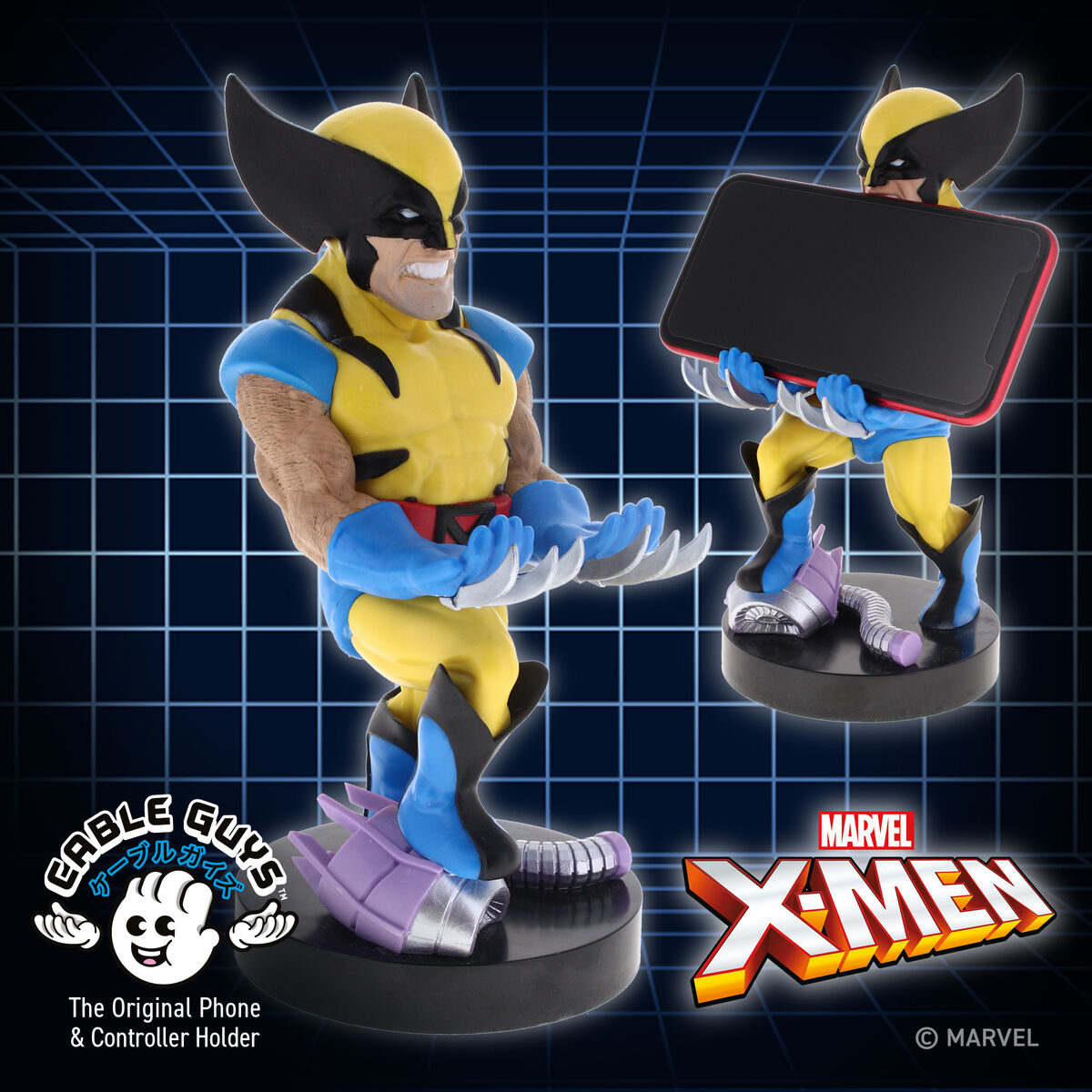 X-MEN - Wolverine - Support Manette & Portable - 20cm