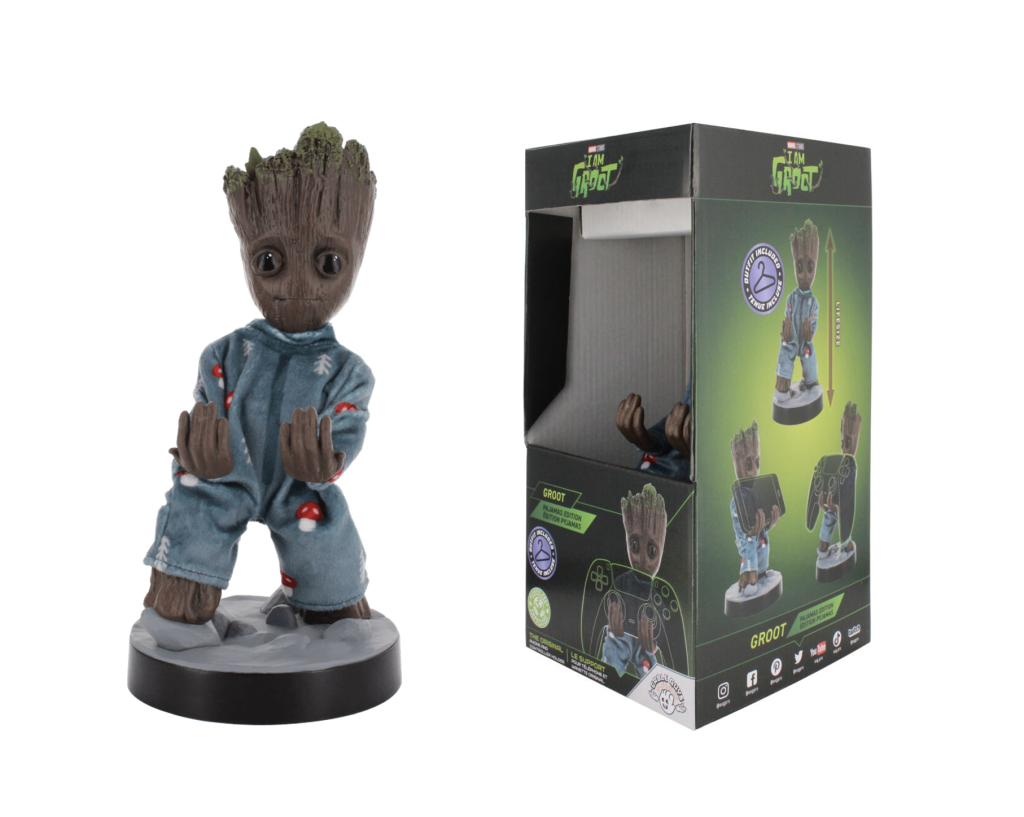 GROOT - Pyjama - Support Manette & Portable - 20cm