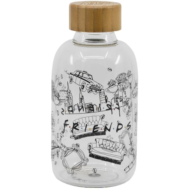 FRIENDS - Bouteille en Verre - Petit Format 620ml