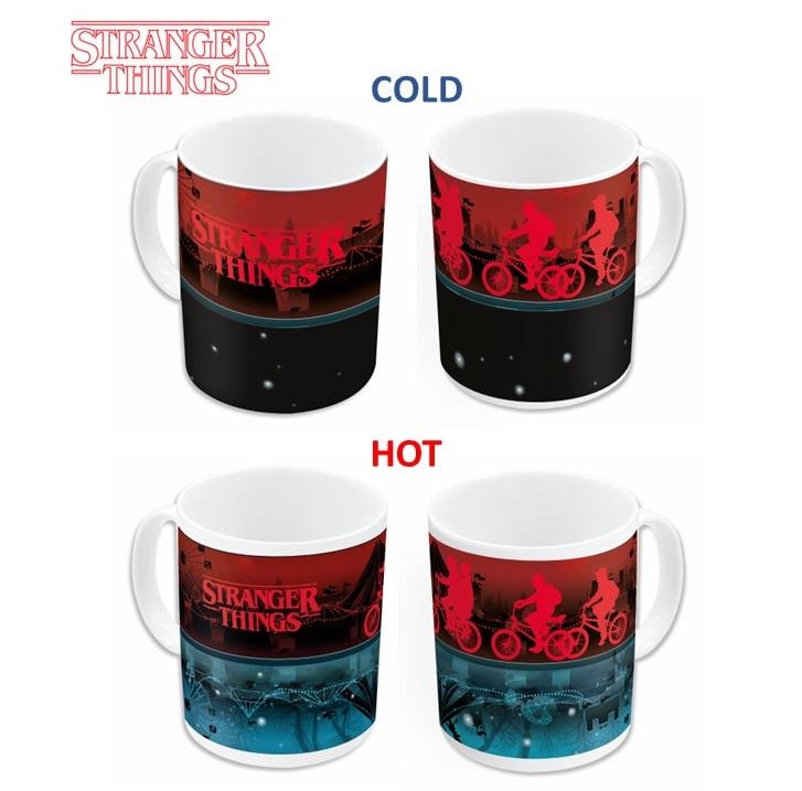 STRANGER THINGS - Vélos - Mug Thermoréactif - 325ml