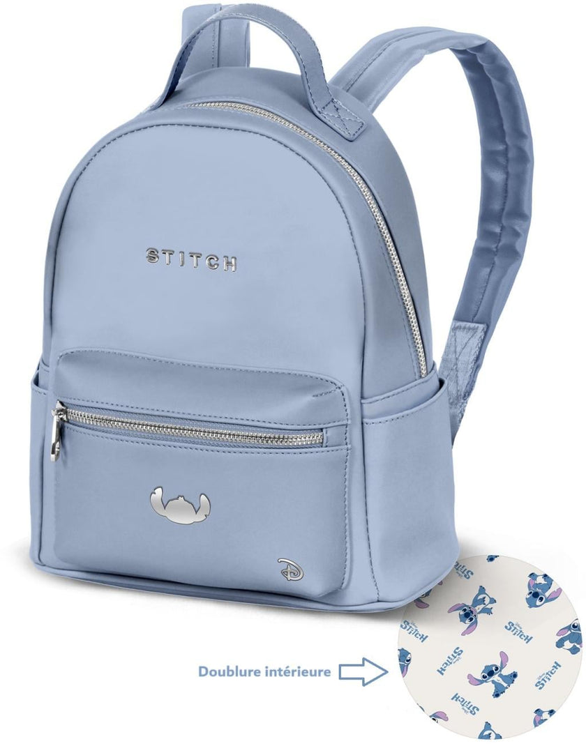 STITCH - Blue - Sac à Dos Fashion '28x24x11cm'